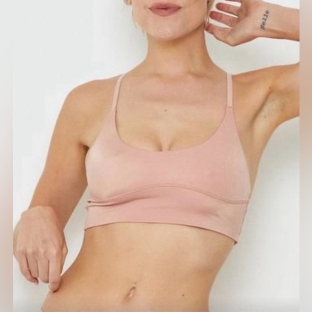 We are HAH | Free People Scoop Neck Cami BrHAH Bralette Peachy Keen Sz XS NWT